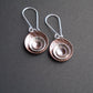 Concentric Ripples Symmetrical Earrings