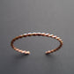 Twisted Cuff in 3mm Copper and Brass
