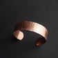 Ripple Texture Cuff in 19mm Recycled Copper