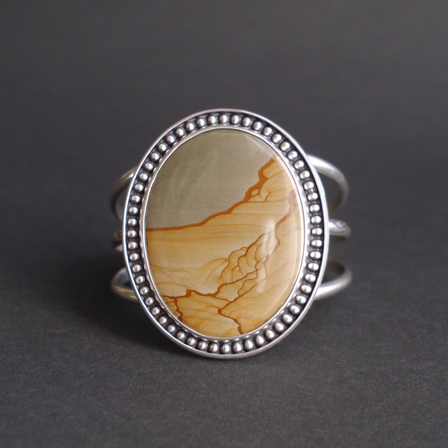 Wanderer Collection - Cripple Creek Picture Jasper Cuff (4)