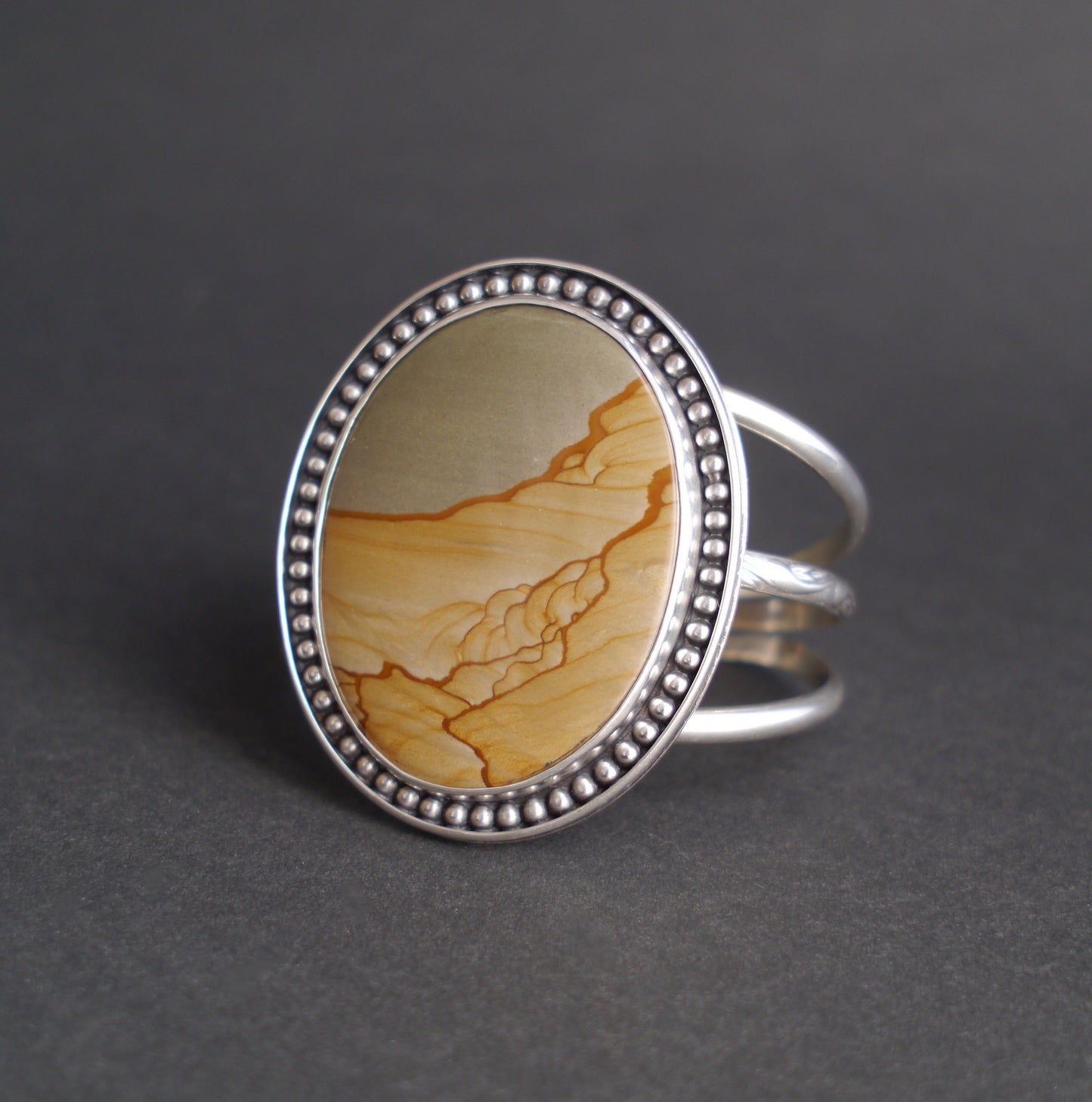 Wanderer Collection - Cripple Creek Picture Jasper Cuff (4)