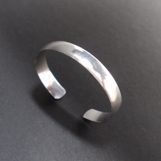 Classic Domed Cuff in 10mm Sterling Sliver