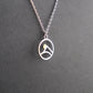 Minimalist Mountain Charm Pendant (1)