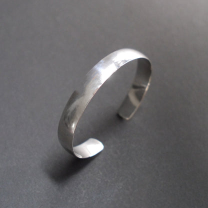 Classic Domed Cuff in 10mm Sterling Sliver