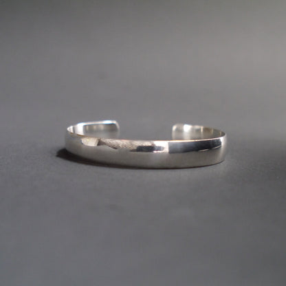 Classic Domed Cuff in 10mm Sterling Sliver